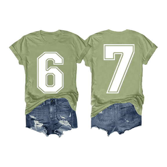 Six Seven Shirt 67 T-Shirt 6 7 Tees & V Neck