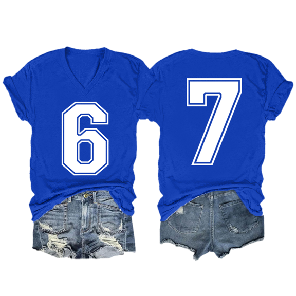 Six Seven Shirt 67 T-Shirt 6 7 Tees & V Neck