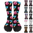 thumbnail image 1 of Six Seven Socks, Funny Graphic Socks, Socks for Women Men Gray, 1 of 2
