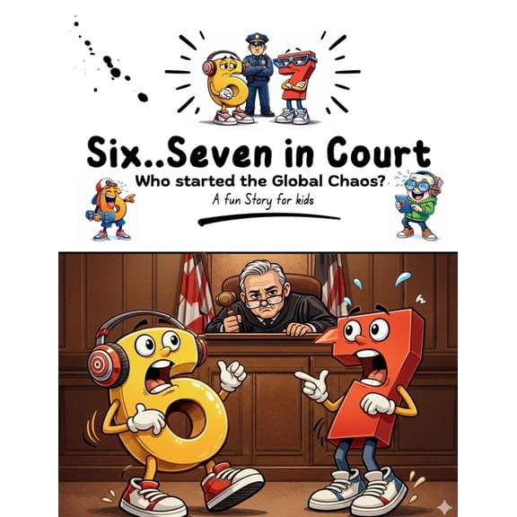 Fun Books Six...Seven in Court, Who Started the Chaos: 6...7 funny Meme Story for kids, Book 6, (Paperback)