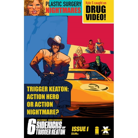 Six Sidekicks Of Trigger Keaton #1 Cvr B Henderson (mr) Image Comics Comic Book