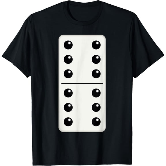 Six & Six Domino Funny Halloween Costume Group Matching T-Shirt