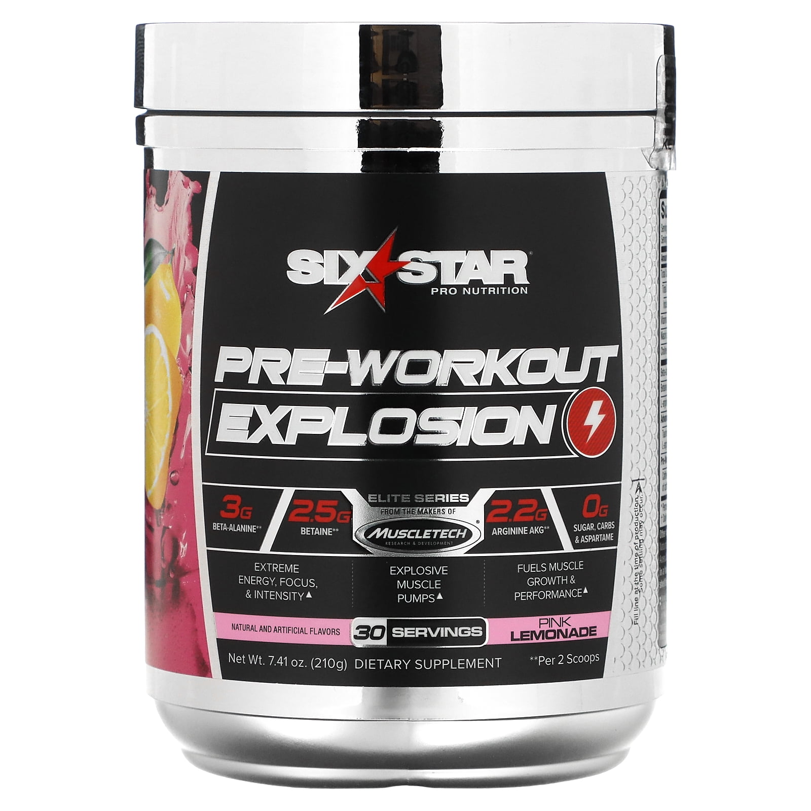 Six Star Pre Workout PreWorkout Explosion Pre Workout Powder for Men & Women PreWorkout Energy