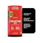 Six Star Pro Nutrition Creatine Caplets, 60 Ct
