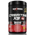 thumbnail image 1 of Six Star Pro Nutrition Creatine X3 BCAA Amino Acid Blend Powder, Fruit Punch, 2.52 lbs, 30 Servings, 1 of 8