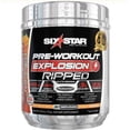 thumbnail image 1 of Six Star Pro Nutrition Pre-Workout Powder Explosion Ripped, Peach Mango, 6.1 oz, 30 Servings, 1 of 11