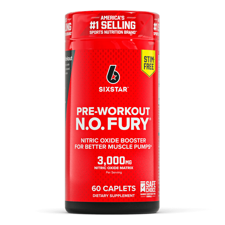 Six Star Pro Nutrition PreWorkout L Arginine Nitric Oxide
