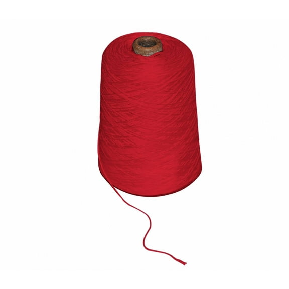Six-Strand Embroidery Thread Floss Cone - Medium Red