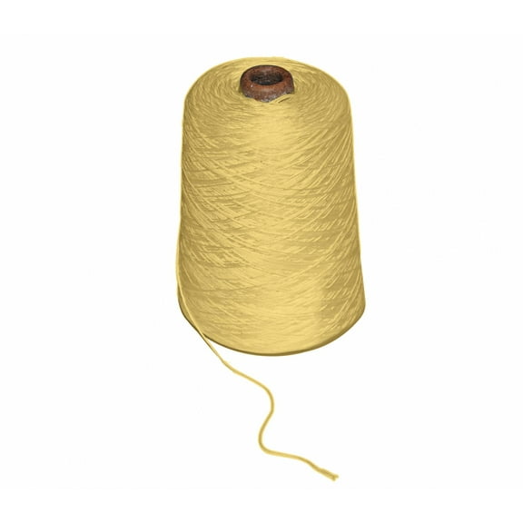 Six-Strand Embroidery Thread Floss Cone - Straw