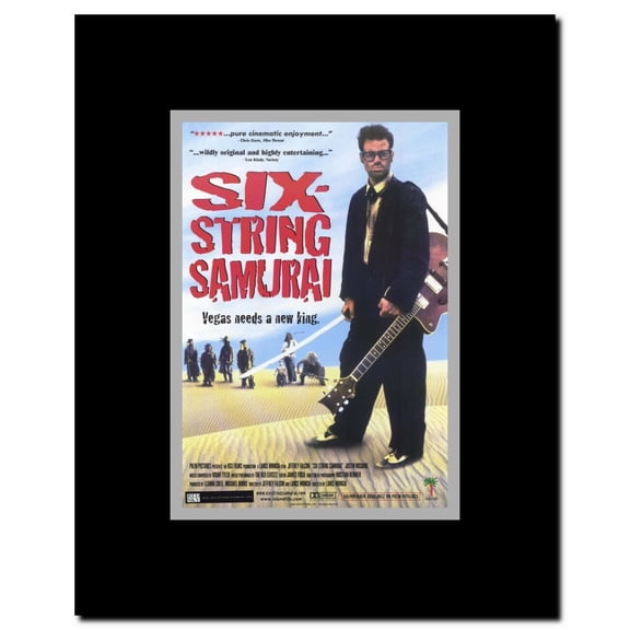 Six-String Samurai Framed Movie Poster