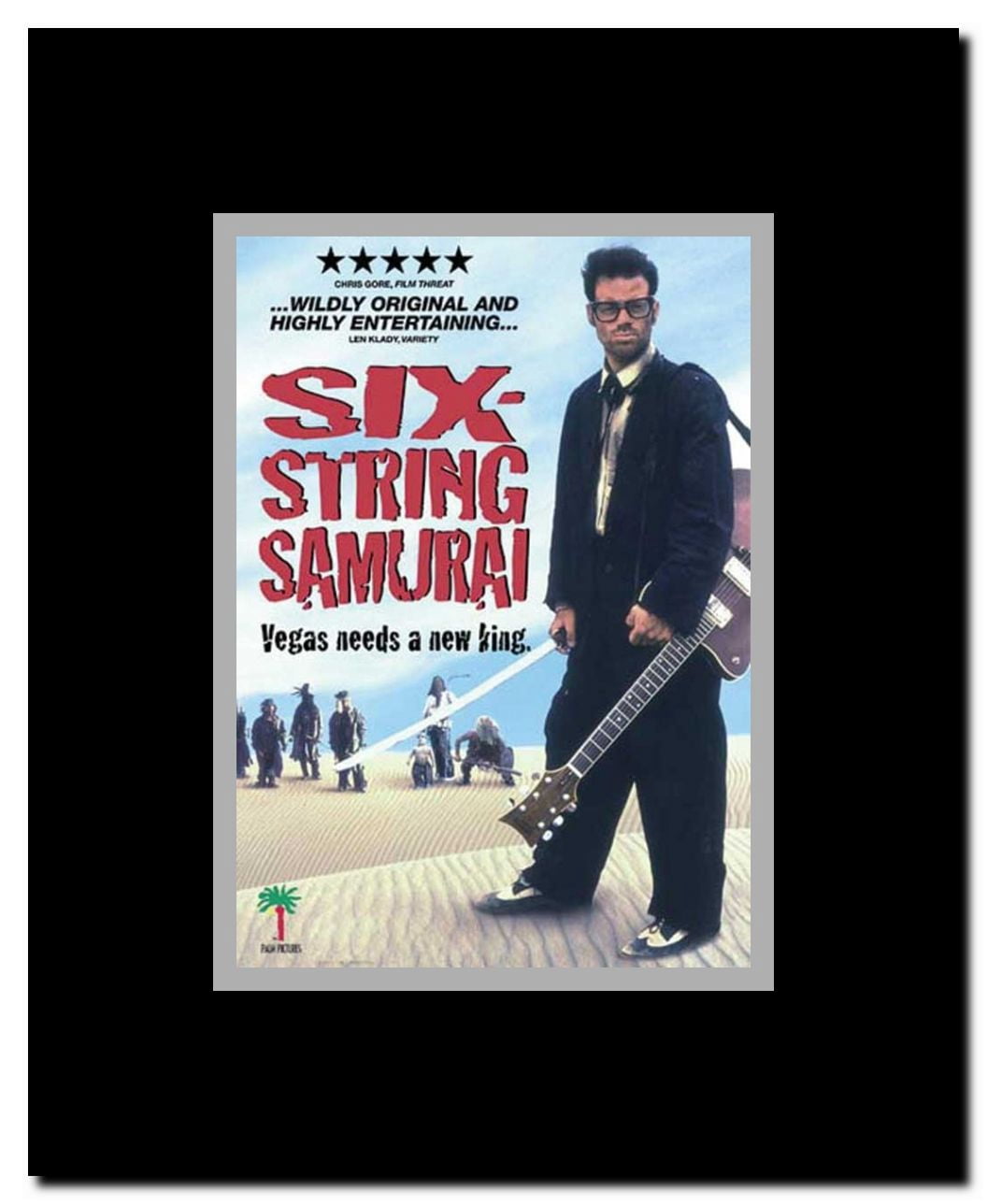 Six-String Samurai Framed Movie Poster