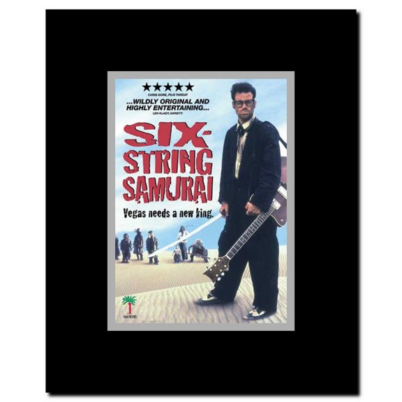 Six-String Samurai Framed Movie Poster