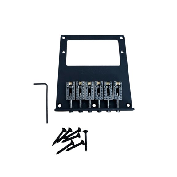 Six Unit Electric Guitar Bridge Assembly for Maintenance Work