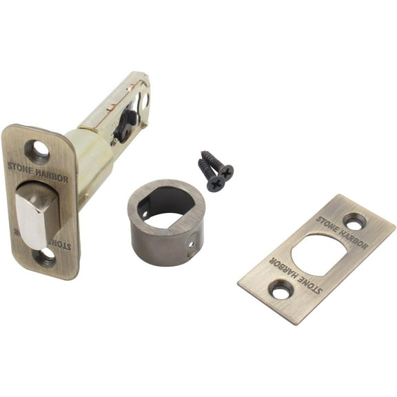 Six-Way Adjustable Latch for Traditional Interior Locks, Satin Nickel by Stone Harbor Hardware