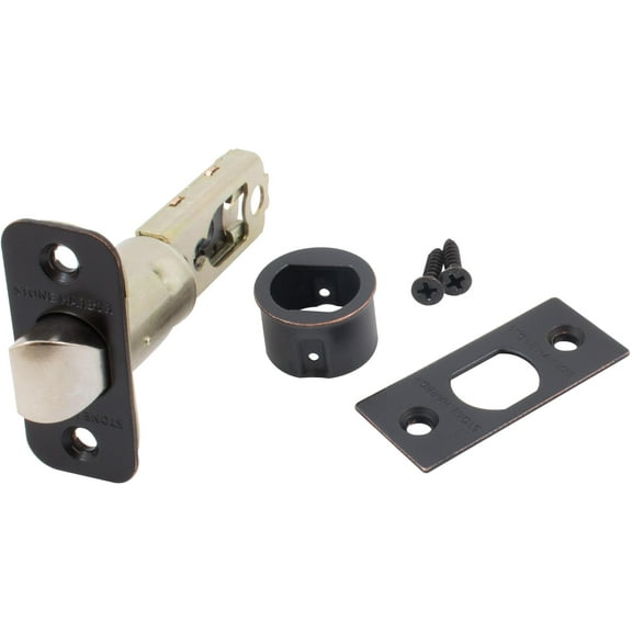 Six-Way Adjustable Latch for Traditional Interior Locks, Vintage Bronze by Stone Harbor Hardware