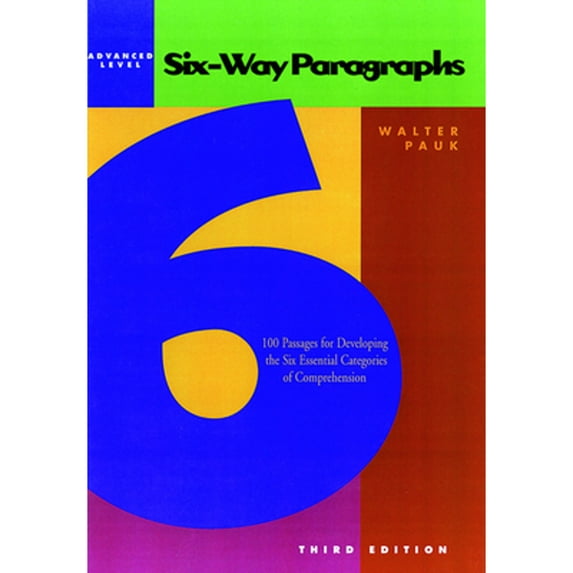 Pre-Owned Six-Way Paragraphs: Advanced (Paperback) 0844221236 9780844221236