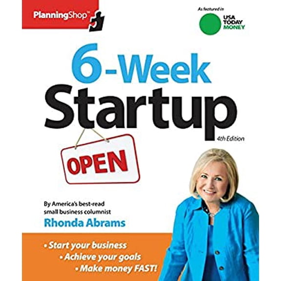 Pre-Owned Six-Week Startup: A Step-By-Step Program for Starting Your Business, Making Money, and Achieving Your Goals! (Paperback) 1933895640 9781933895642