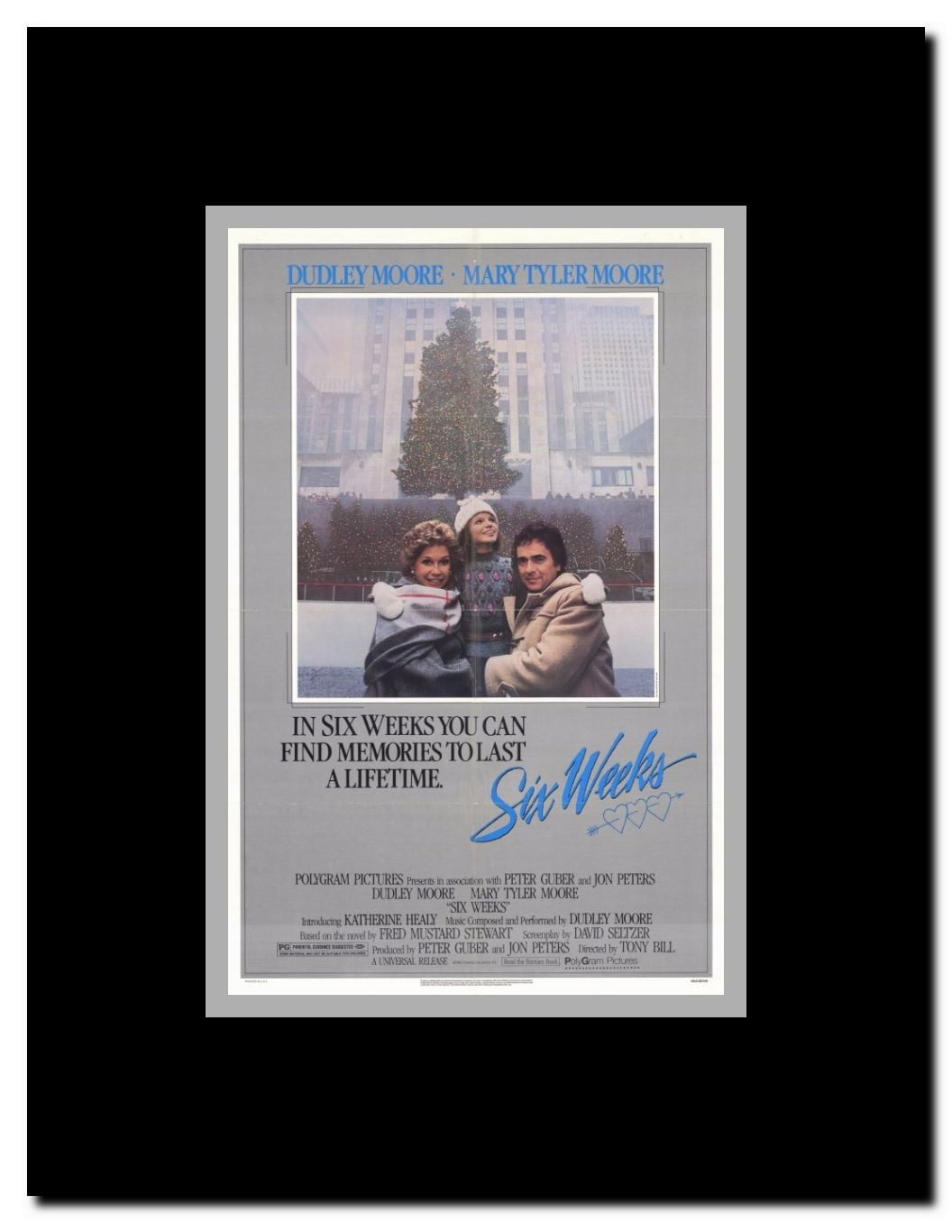 Six Weeks Framed Movie Poster