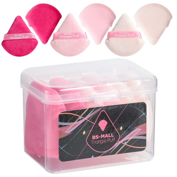 Six-in-one Air Cushion Puff Thickened BB Makeup Foundation Loose Powder Dry And Wet Beauty Sponge Puffs 6PCS/BOX