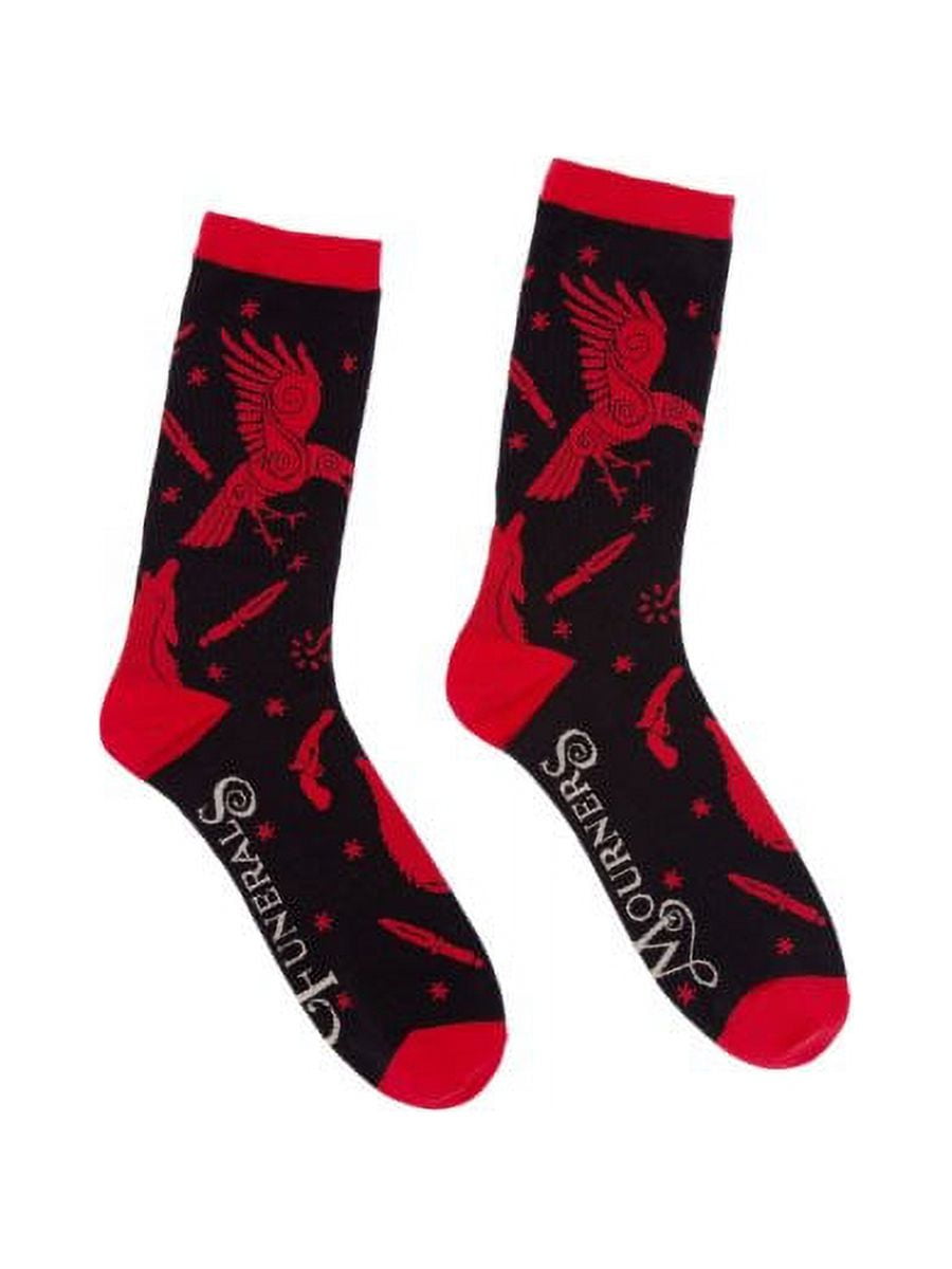 UNBRANDED Six of Crows : No Mourners, No Funerals Socks - Large