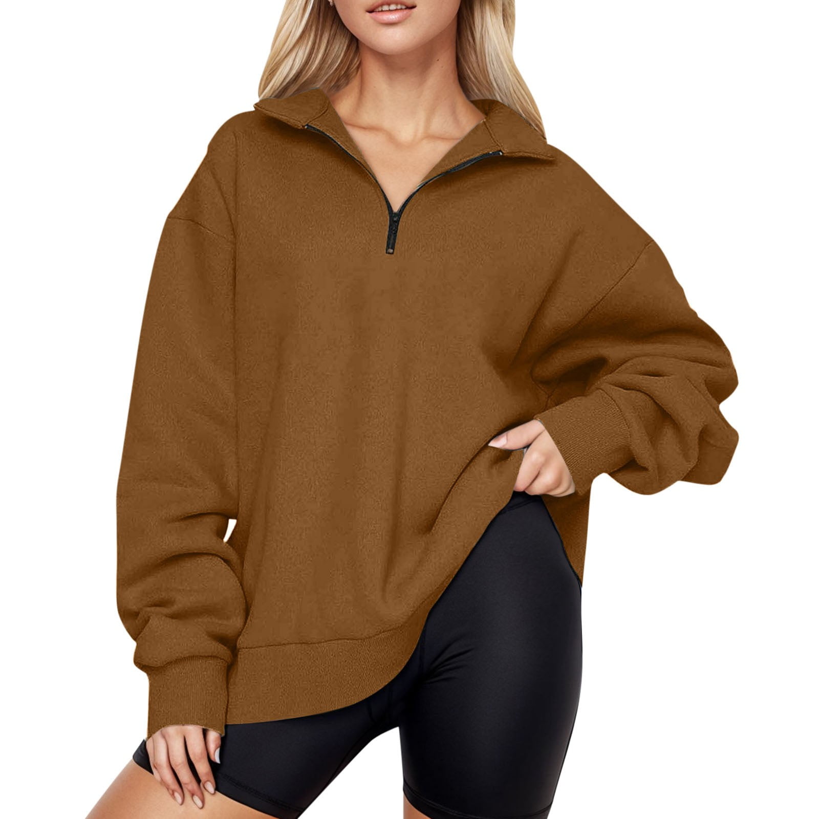 Sixian Sweatshirt for Women, Polyester Womens Sweatshirt, Tops for