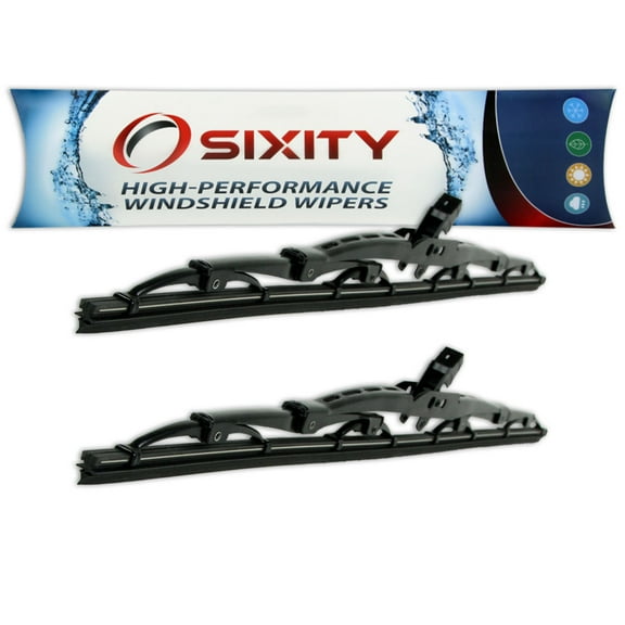 Sixity Auto 20" S1 Windshield Wiper Blades - Front Rear Driver Passenger - All Season