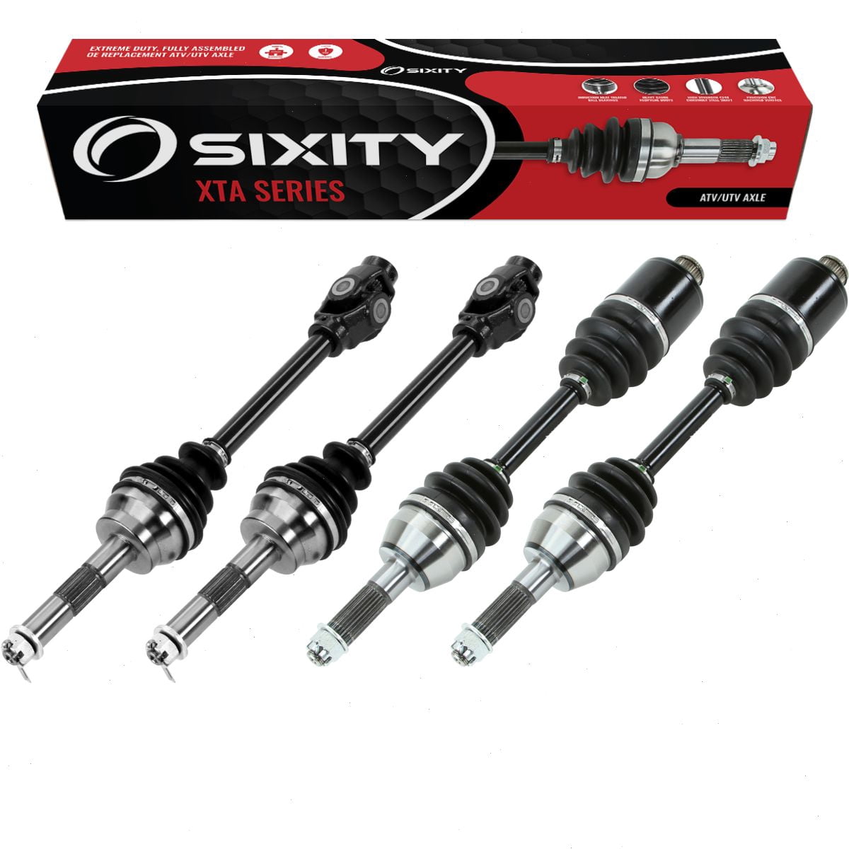 Sixity Sixity 2003 compatible with Polaris 500 Sportsman HO 4X4 Front Rear ...