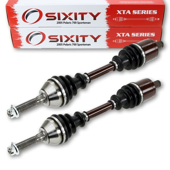 Sixity 2005 compatible with Polaris 700 Sportsman 4X4 Front Left Right XTA Axles Pair Driver Passenger A05MH68AC AS AT AU AW