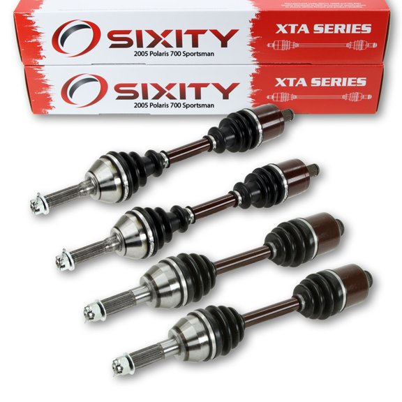 Sixity 2005 compatible with Polaris 700 Sportsman 4X4 Front Rear Left Right XTA Axles Four Driver Passenger A05MH68AC AS AT AU AW