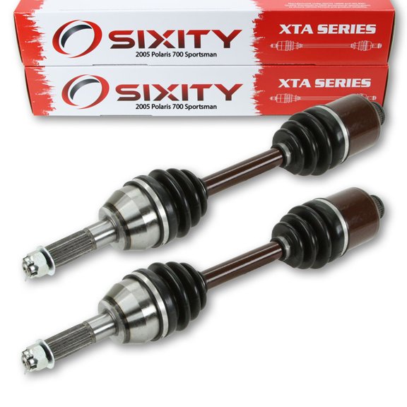 Sixity 2005 compatible with Polaris 700 Sportsman 4X4 Rear Left Right XTA Axles Pair Back Driver Passenger A05MH68AC AS AT AU AW