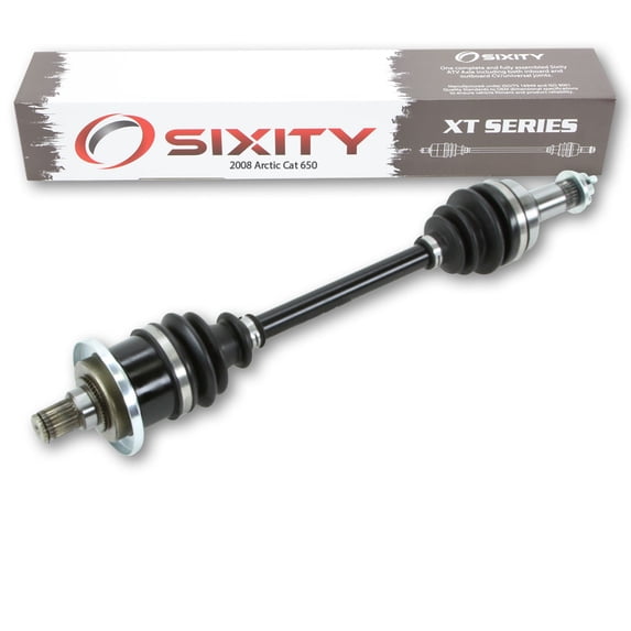 Sixity 2008 for Arctic Cat 650 4X4 Front Left Axles XT Driver H1 FIS Complete Side