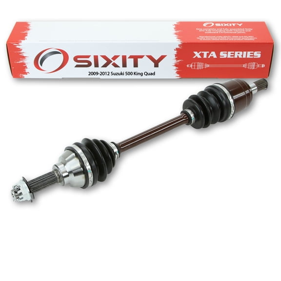 Sixity 2009-2012 compatible with Suzuki 500 King Quad 4X4 Front Left XTA Axles Driver LT-A500XP