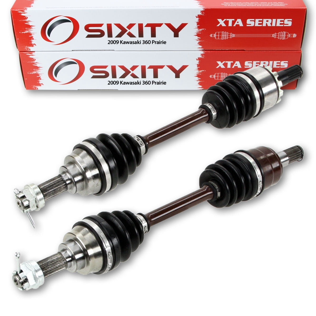 Sixity 2009 compatible with Kawasaki 360 Prairie 4X4 Front Left Right ...