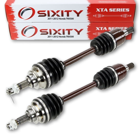 Sixity 2011-2012 compatible with Honda TRX500 4X4 Front Left Right XTA Axles Pair Driver Passenger FE A