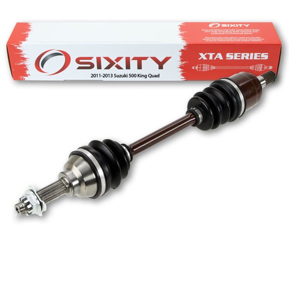 Sixity 2011-2013 compatible with Suzuki 500 King Quad 4X4 Front Left XTA Axles Driver LT-A500X