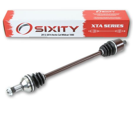 Sixity 2012-2014 compatible with Arctic Cat Wildcat 1000 4X4 Rear Right XTA Axles Back Passenger STD LTD 4 X