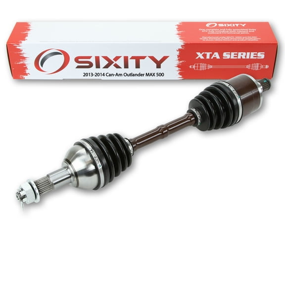 Sixity 2013-2014 compatible with Can-Am Outlander MAX 500 4X4 Rear Left XTA Axles Back Driver EFI STD DPS XT