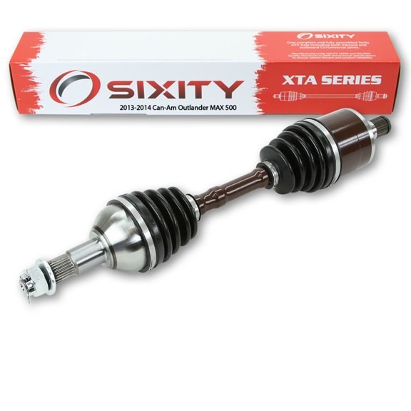 Sixity 2013-2014 compatible with Can-Am Outlander MAX 500 4X4 Rear Right XTA Axles Back Passenger EFI STD DPS XT