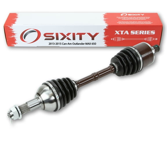 Sixity 2013-2015 compatible with Can-Am Outlander MAX 650 4X4 Rear Left XTA Axles Back Driver EFI STD DPS X XT XT-P