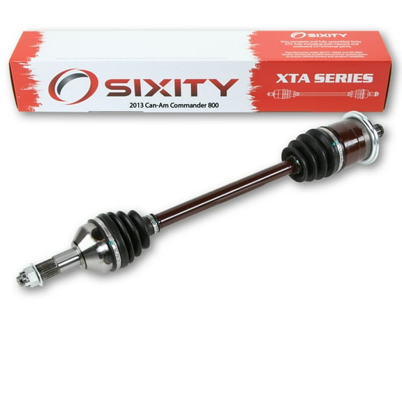 Sixity 2013 compatible with Can-Am Commander 800 4X4 Rear Left XTA Axles Back Driver STD DPS XT
