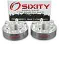 thumbnail image 1 of Sixity Auto 2 pc 2" 5x120.7 Wheel Spacers - Pickup Truck SUV M12x1.5mm 1.25in Studs Lugs, 1 of 5