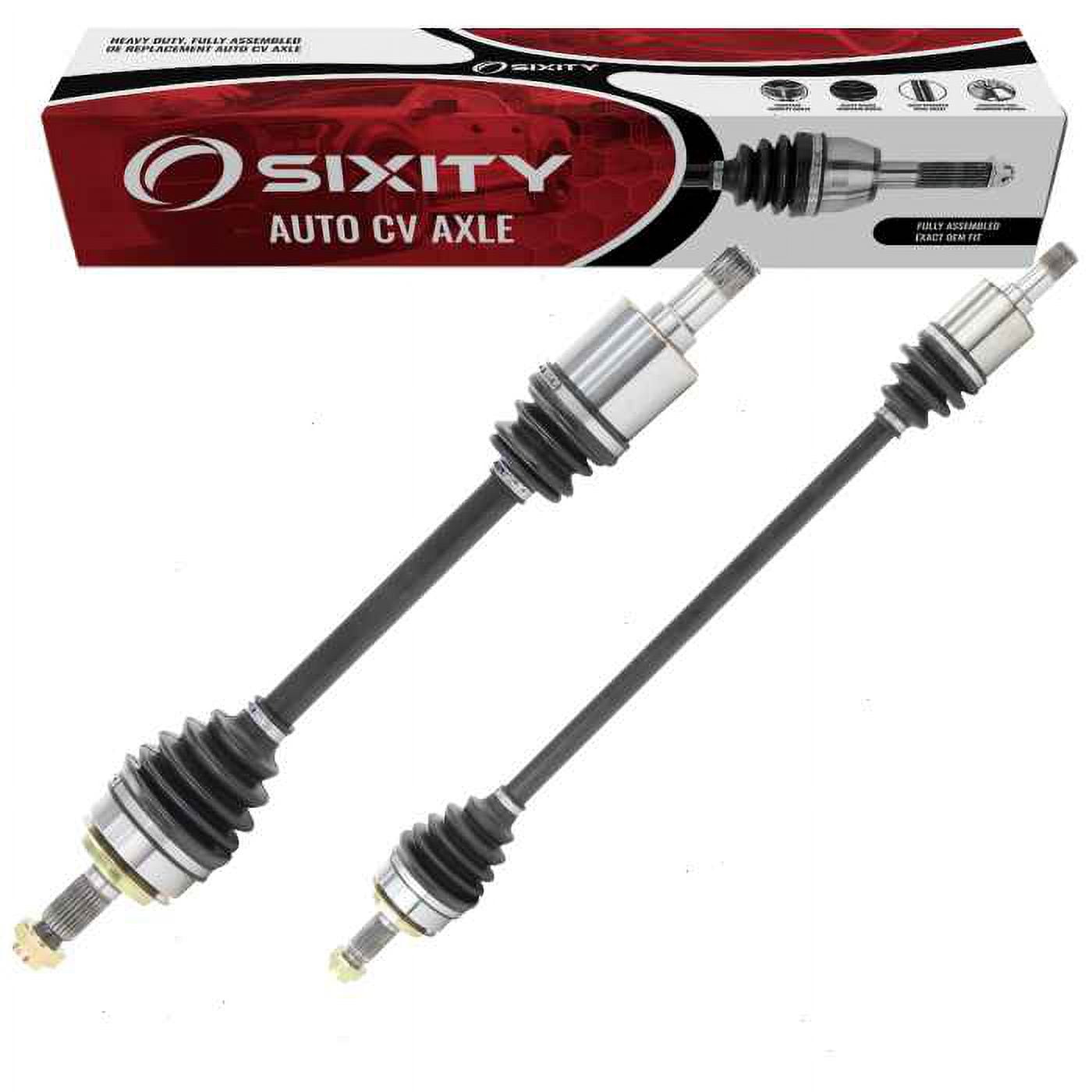 Front Pair CV Axle Joint Assembly Shafts For 2006-11 Honda Civic 1.8L Auto Trans - Foto 7