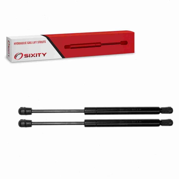 Sixity Auto 2 pc Hatch Lift Support Struts compatible with Chevrolet Malibu 2008-2012 - Gas Springs Shocks Props Arms Rods Dampers