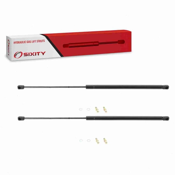 Sixity Auto 2 pc Hatch Lift Support Struts compatible with Subaru Impreza 1993-1997 - Gas Springs Shocks Props Arms Rods Dampers