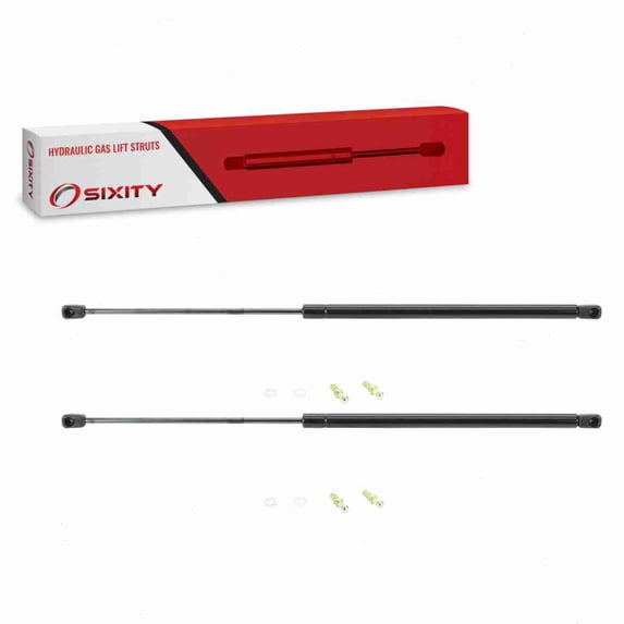 Sixity Auto 2 pc Hatch Lift Support Struts compatible with Subaru Impreza 1998-2001 - Gas Springs Shocks Props Arms Rods Dampers