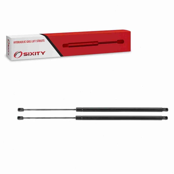 Sixity Auto 2 pc Lift Supports Struts compatible with SG126005 4558 74820-S0X-A02 - Gas Springs Shocks Props Arms Rods Dampers