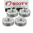 thumbnail image 1 of Sixity Auto 4 pc 2" 6x5.5 Wheel Spacers compatible with Honda Passport M12x1.5mm 1.25in Studs Lugs, 1 of 5