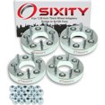 thumbnail image 1 of Sixity Auto 4 pc 5x127mm to 5x120.7mm Wheel Spacers Adapters 1.25" compatible with Dodge Grand, 1 of 5