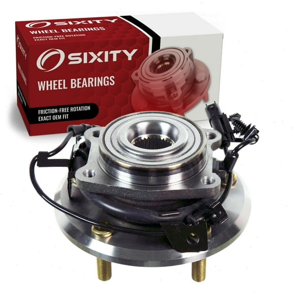 Sixity Auto 512478 Rear Wheel Bearing Hub Assembly compatible with Dodge Journey 2009-2020 - ABS