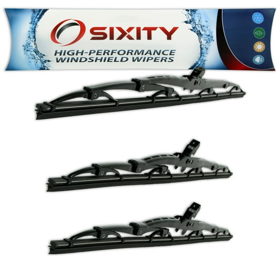 Sixity Auto S1 Front Rear Windshield Wiper Blades compatible with Acura RSX